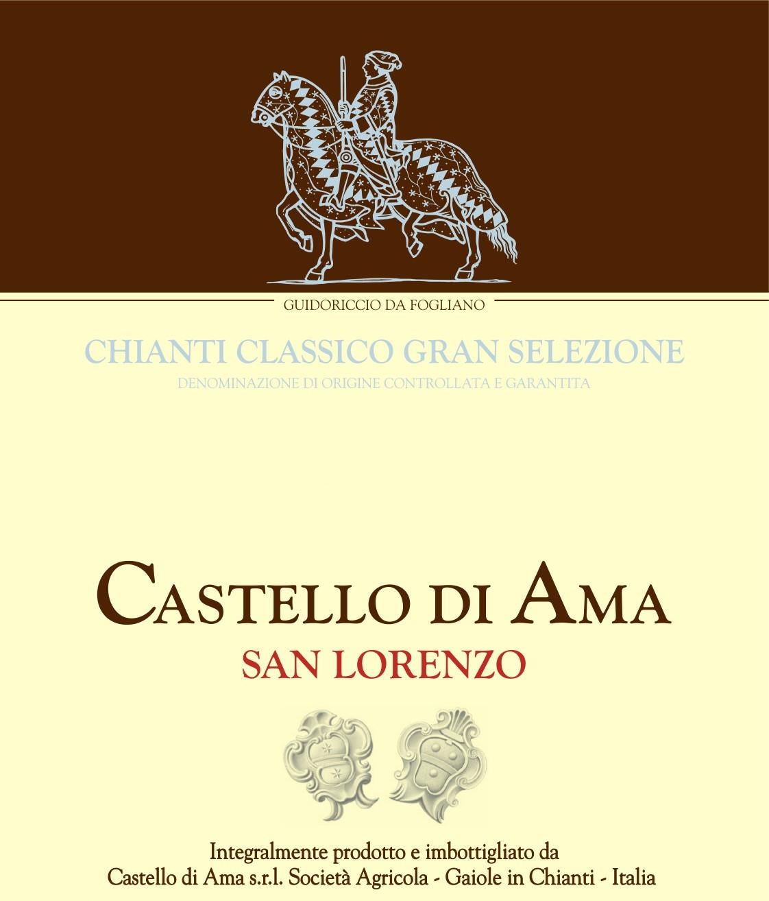 Castello di Ama San Lorenzo Chianti Classico Gran Selezione