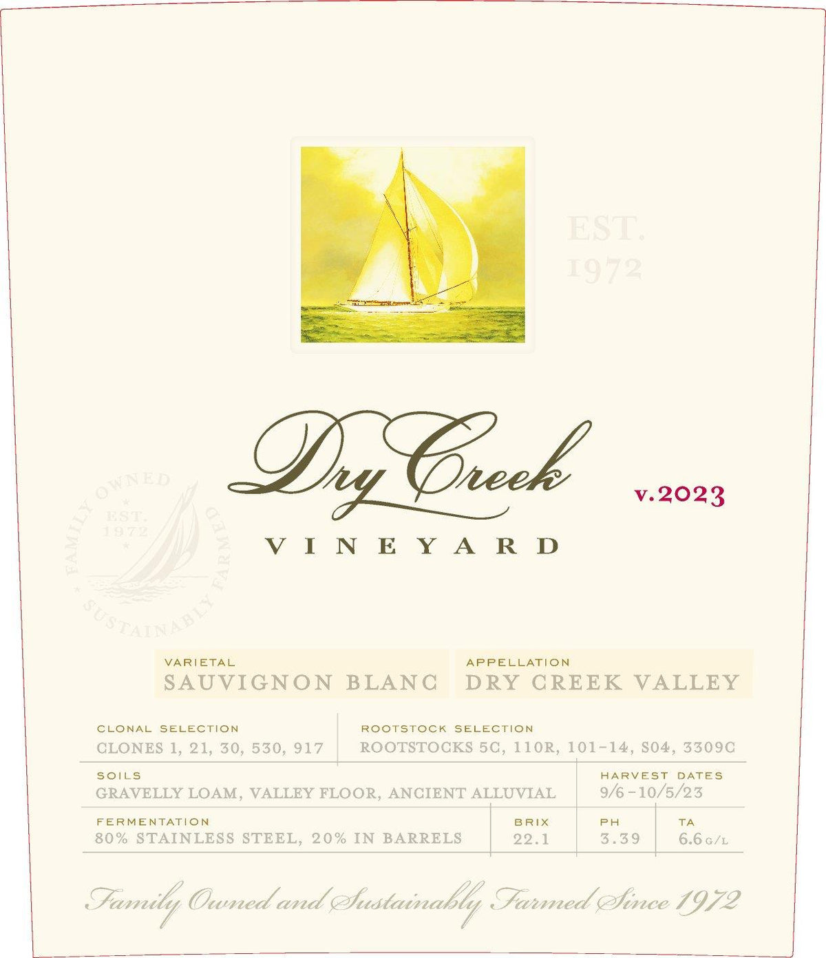 Dry Creek Vineyard Sauvignon Blanc