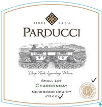 Parducci Wines Chardonnay Small Lot Mendocino County