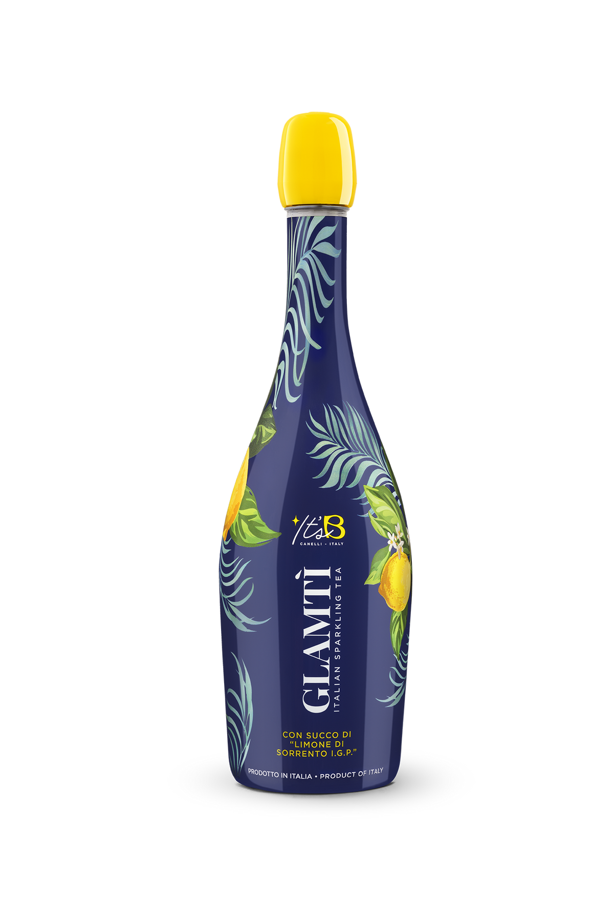 GLAMTÌ Italian Sparkling Tea Con Succo Di Limone Di Sorrento