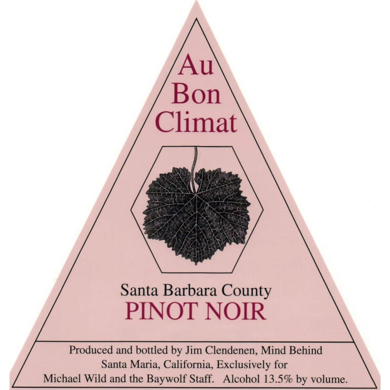 Au Bon Climat Santa Barbara County Pinot Noir
