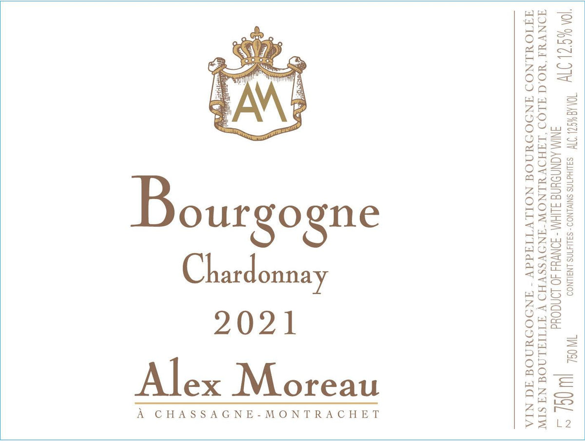 Alex Moreau Bourgogne Chardonnay