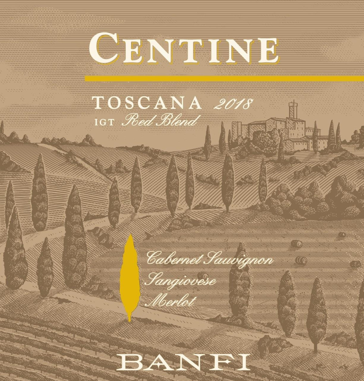 Banfi Piemonte Toscana Centine Rosso