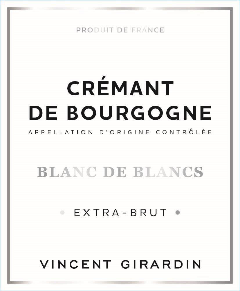 Maison Vincent Girardin Crémant de Bourgogne Extra-Brut Blanc De Blancs