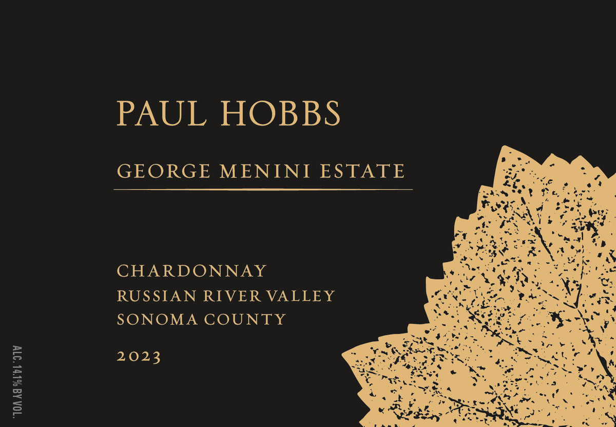 Paul Hobbs Chardonnay George Menini Estate Russian River Valley