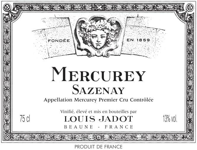 Louis Jadot Mercurey 1er Cru Sazenay