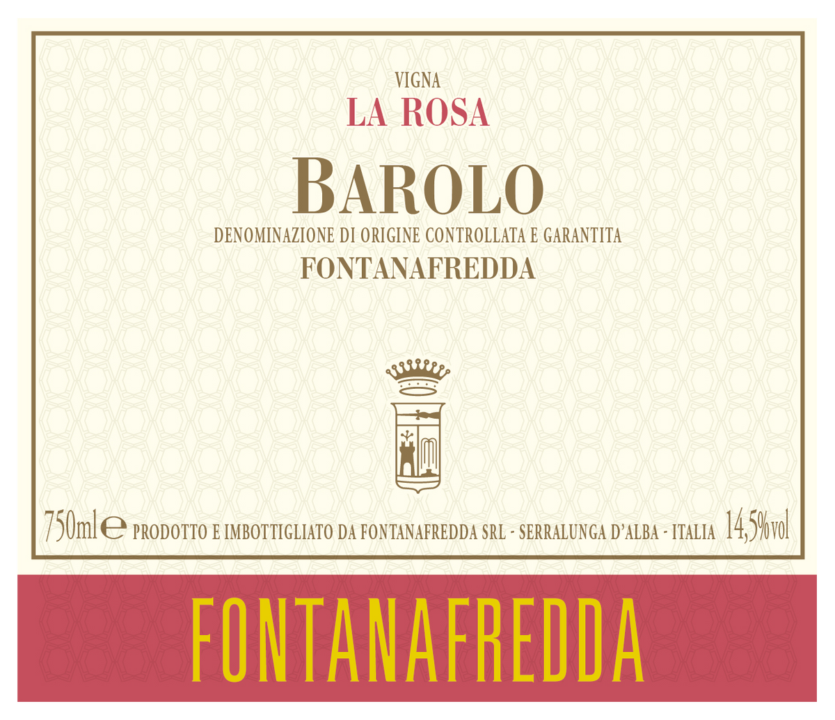 Fontanafredda Barolo Vigna La Rosa