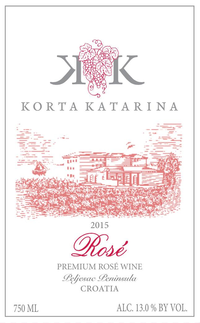 Korta Katarina Winery Peljesac Peninsula Rosé