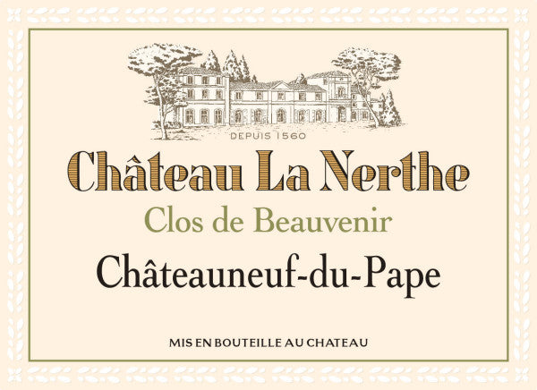 Château La Nerthe Châteauneuf-du-Pape Blanc Clos de Beauvenir