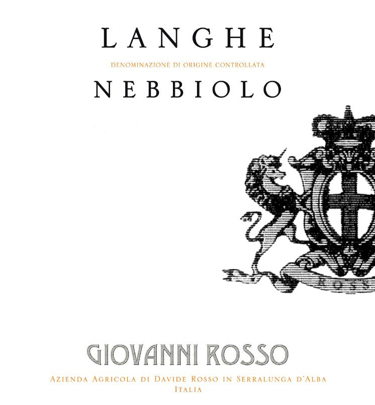 Giovanni Rosso Langhe Nebbiolo