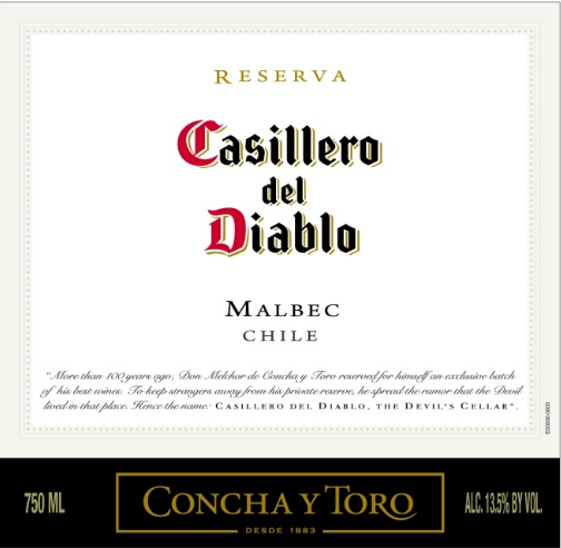 Casillero del Diablo Reserva Malbec