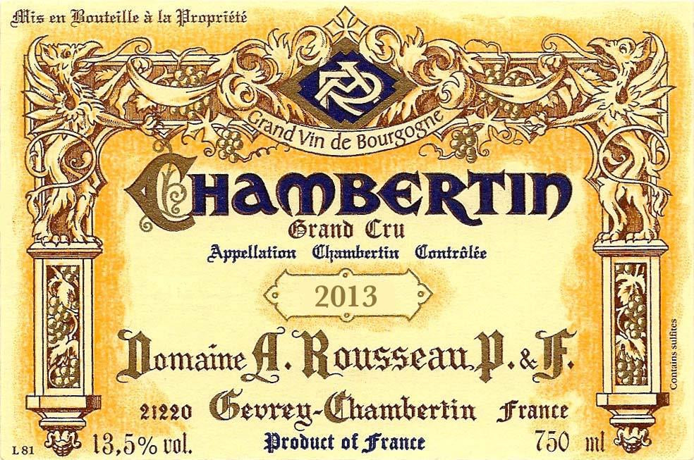 Domaine Armand Rousseau Chambertin Grand Cru