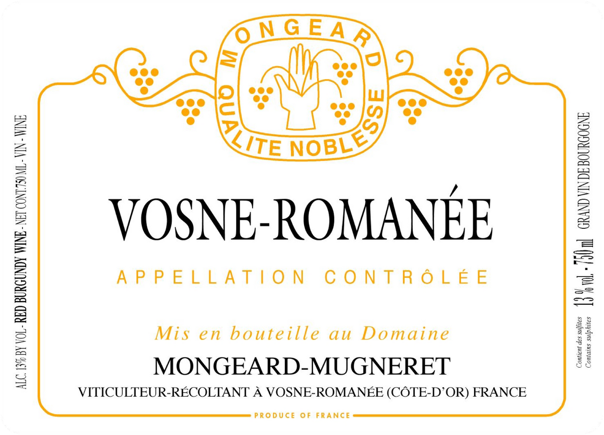 Mongeard Mugneret Vosne-Romanée
