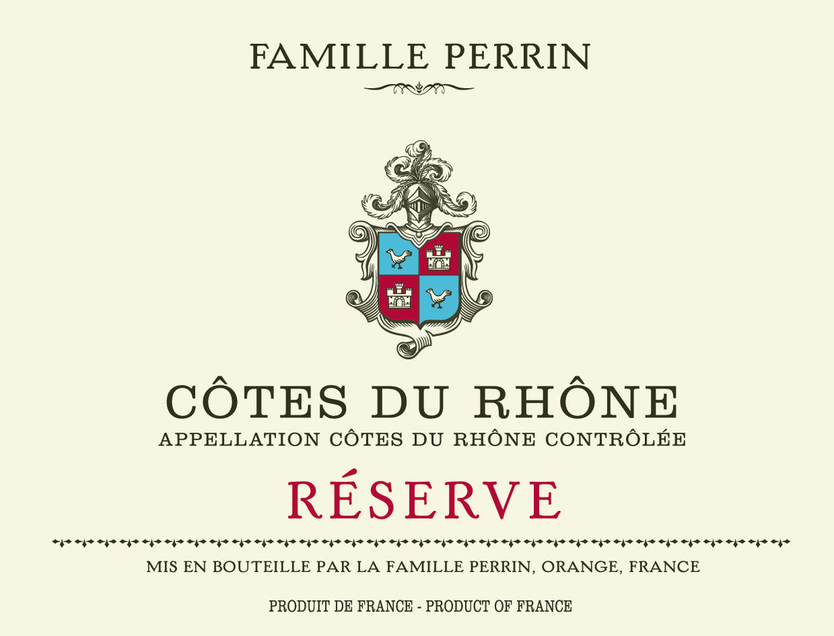 Famille Perrin Côtes du Rhône Réserve Blanc