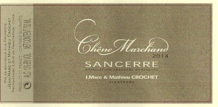 Jean-Marc et Mathieu Crochet Sancerre Le Chêne Marchand