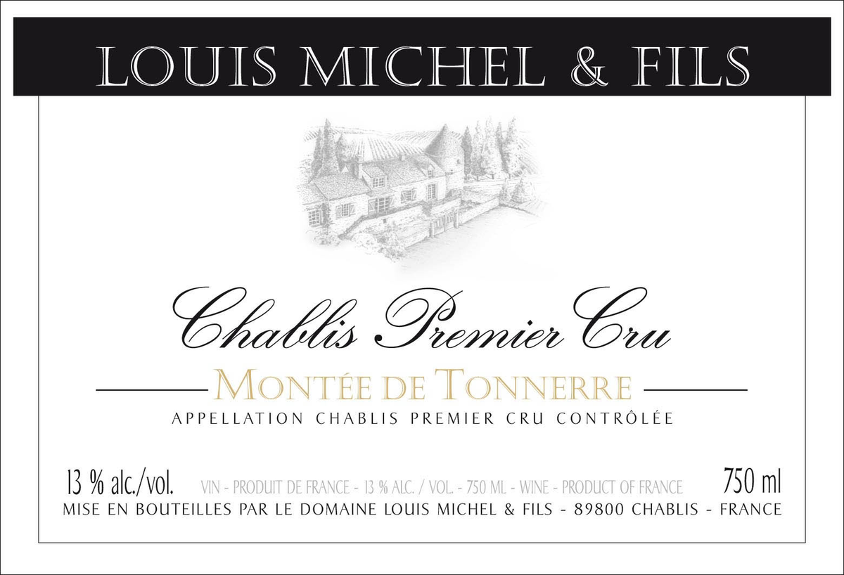 Domaine Louis Michel et Fils Chablis 1er Cru Montée de Tonnerre