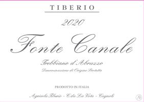 Tiberio Trebbiano d'Abruzzo Fonte Canale