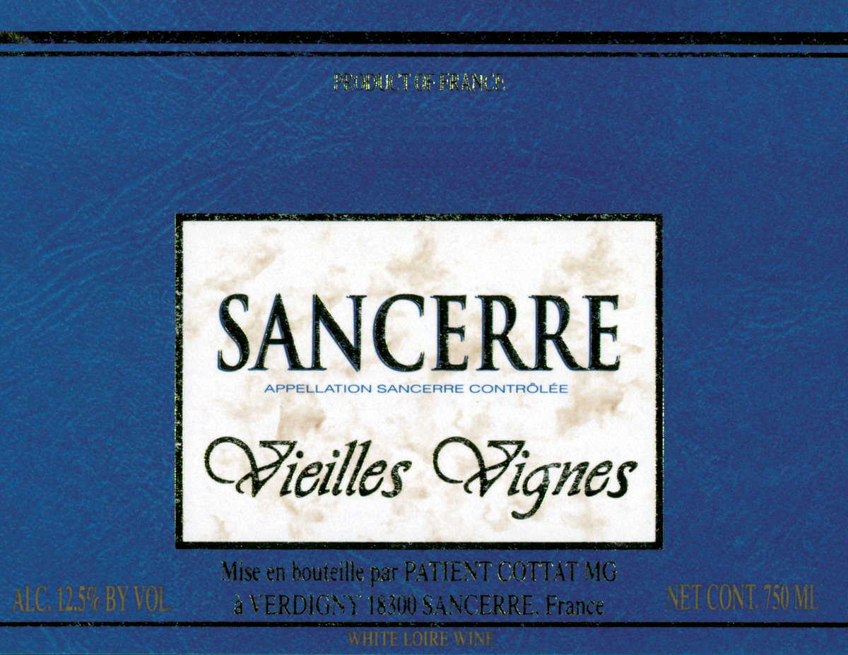 Patient Cottat Sancerre Vieilles Vignes Blanc