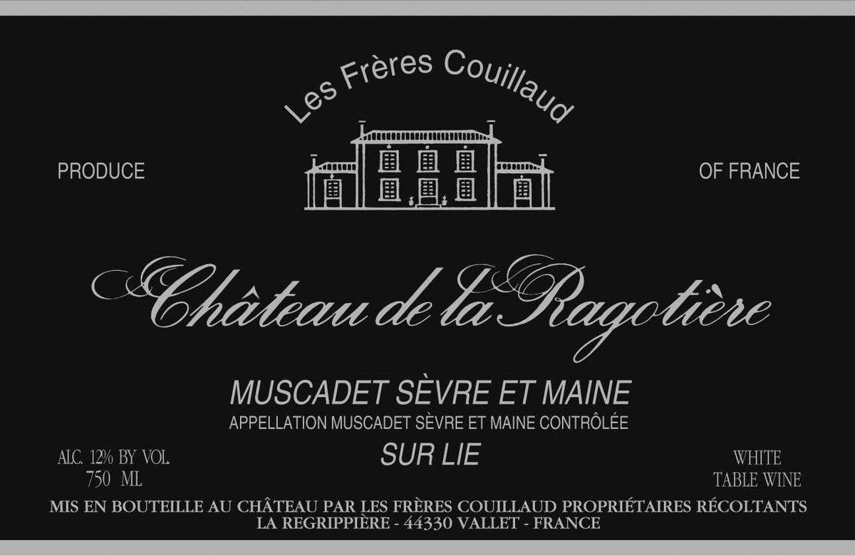 Château De La Ragotière Muscadet Sèvre-et-Maine Sur Lie (Black Label)