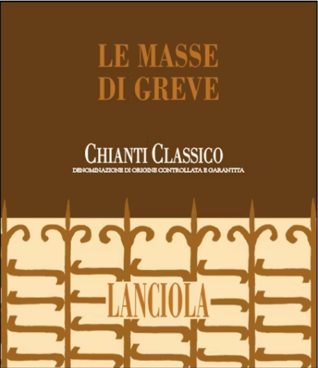 Lanciola Chianti Classico Le Masse Di Greve