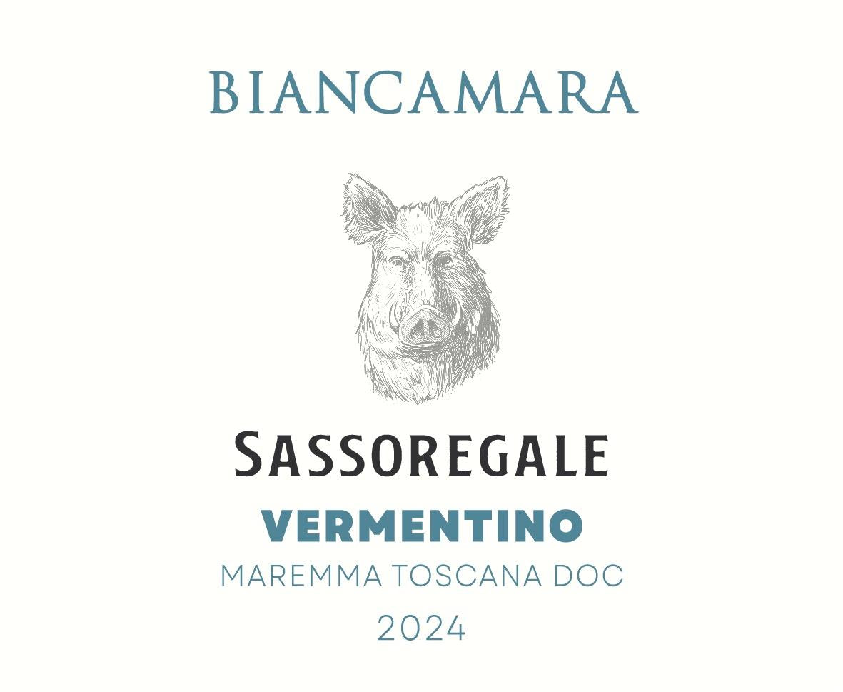 Sassoregale Maremma Toscana Vermentino Biancamara