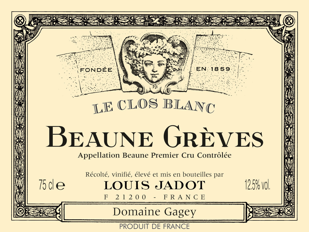 Louis Jadot Domaine Gagey Beaune 1er Cru Greves Le Clos Blanc