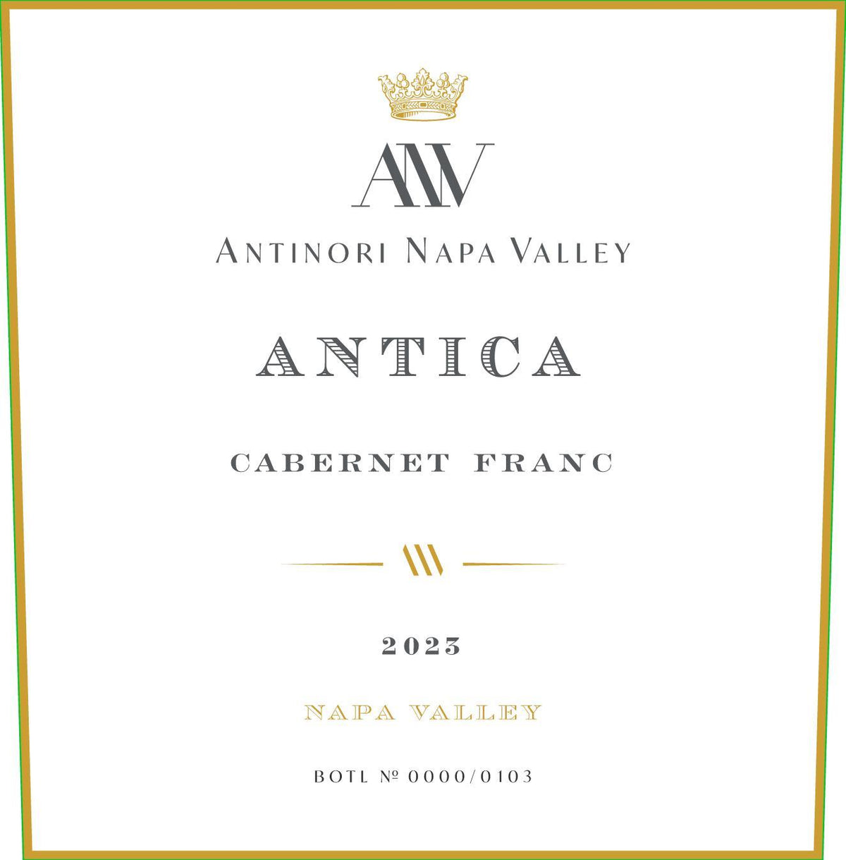 Antica Napa Valley Cabernet Franc Napa Valley