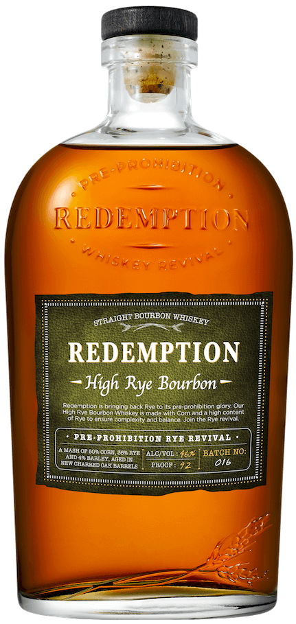 Redemption High Rye Bourbon