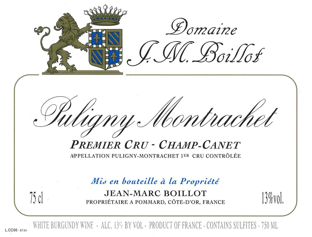Jean-Marc Boillot Puligny-Montrachet 1er Cru Champ-Canet