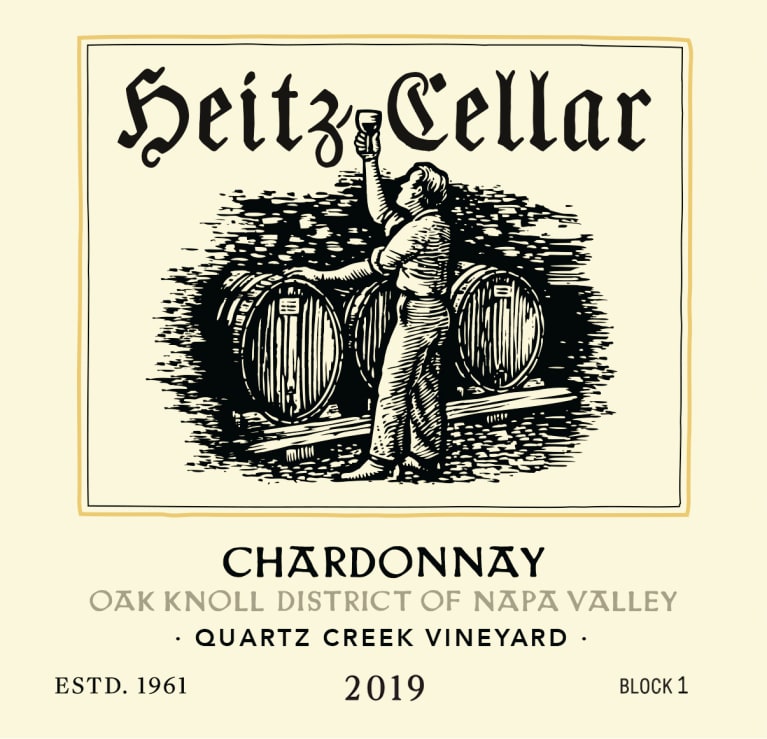 Heitz Cellar Chardonnay Quartz Creek Vineyard Oak Knoll District Of Napa Valley
