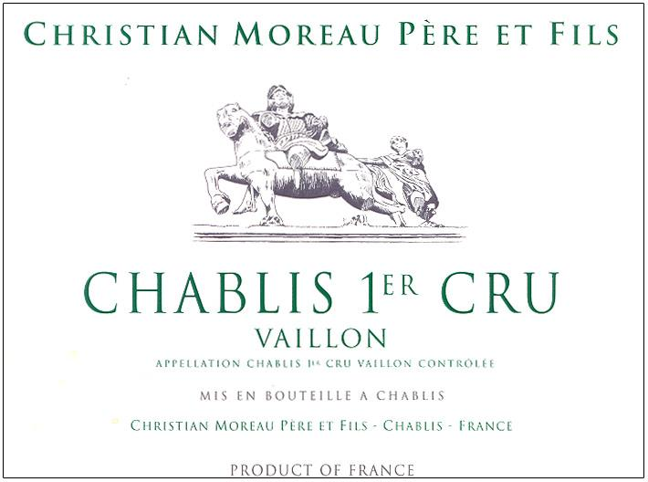 Domaine Christian Moreau Pere & Fils Chablis 1er Cru Vaillons