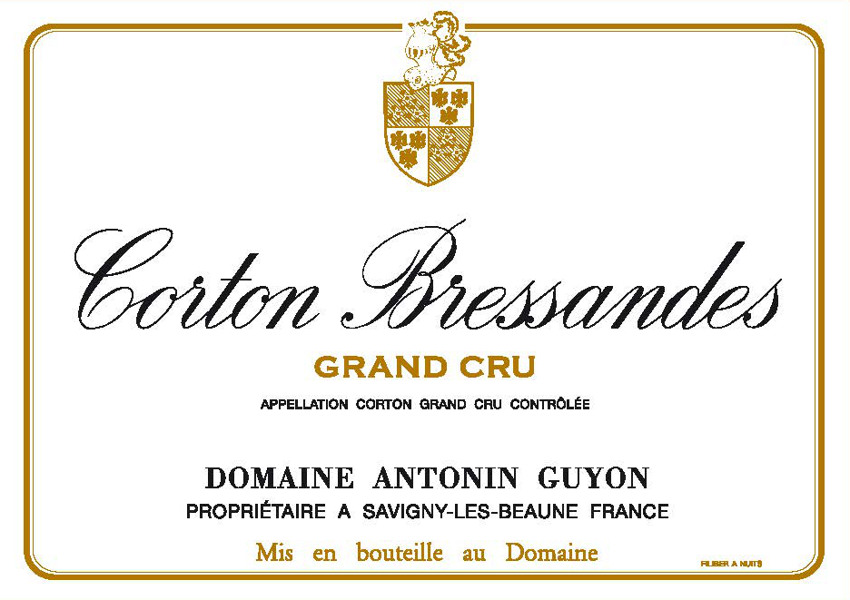 Domaine Antonin Guyon Corton Bressandes Grand Cru