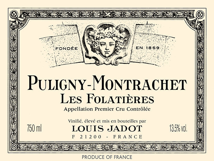 Louis Jadot Puligny-Montrachet 1er Cru Les Folatiéres