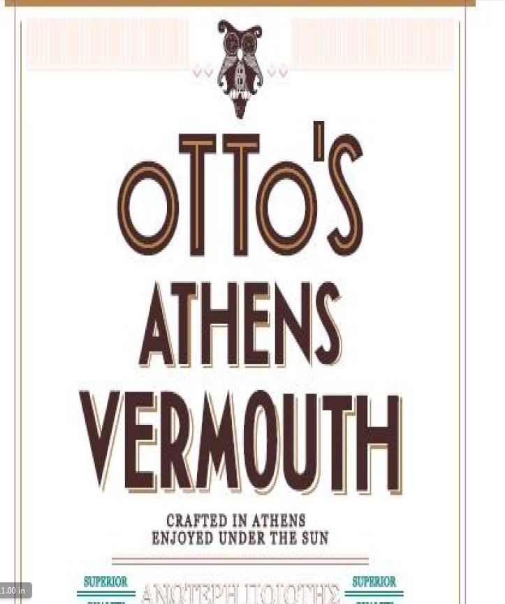 Otto's Athens Vermouth