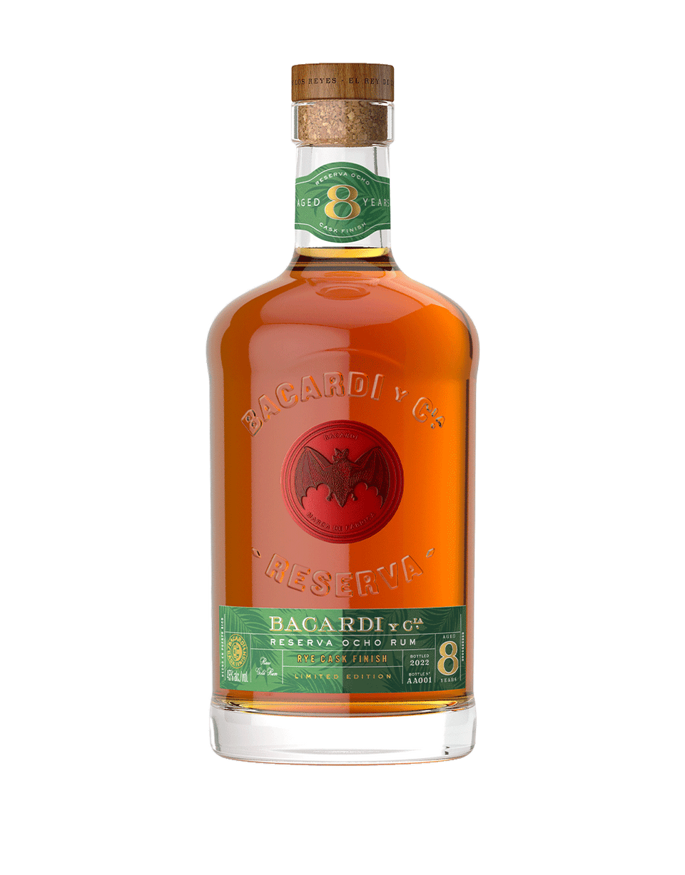 Bacardí Reserva Ocho 8 Year Old Rye Cask Finish