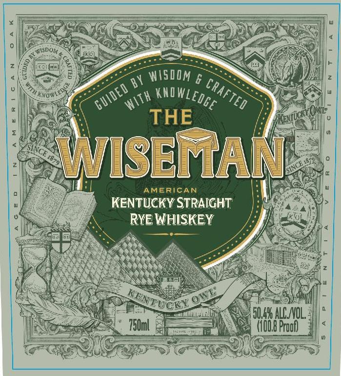 Kentucky Owl The Wiseman American Kentucky Straight Rye Whiskey