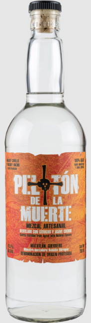 Pelotón De La Muerte Pechuga Con Cítricos Y Agave Cocido Mezcal Artesanal 100% Agave