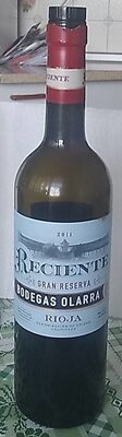 RECIENTE GRAN RESERVA BODEGAS OLARRA RIOJA SPAIN 750ML