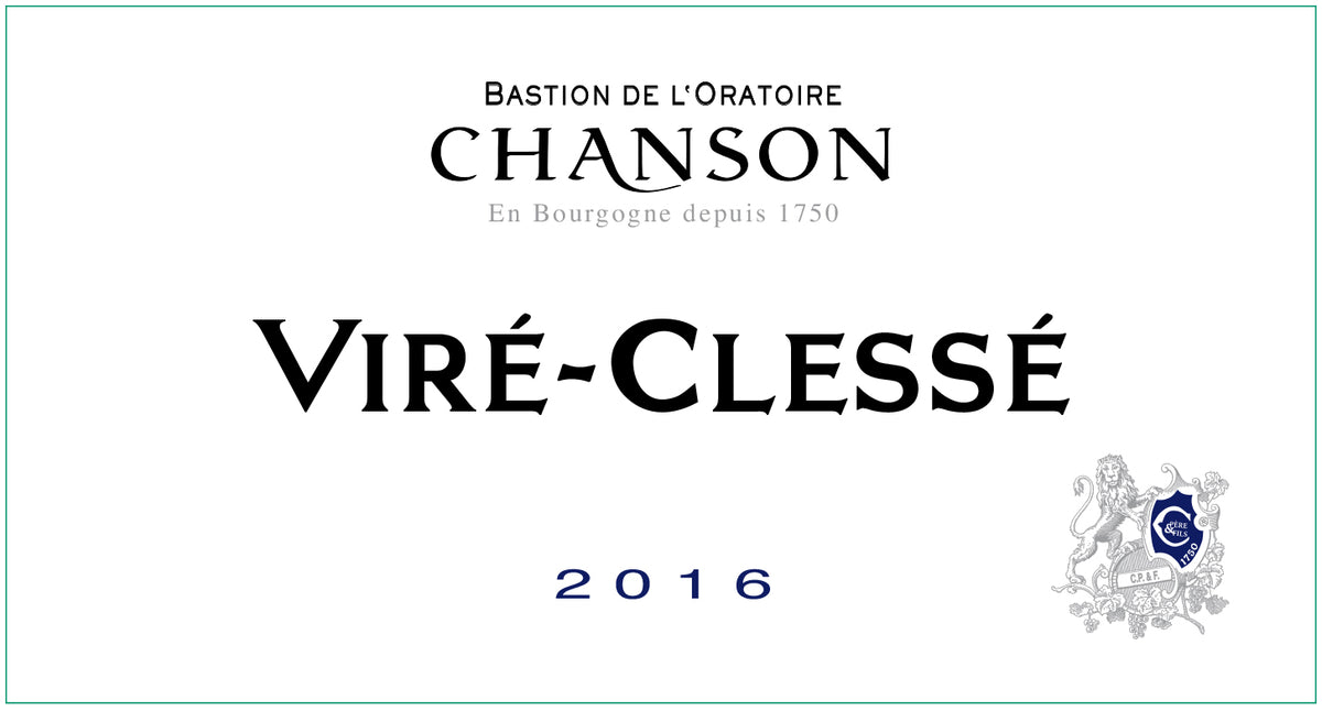 Domaine Chanson Viré-Clessé