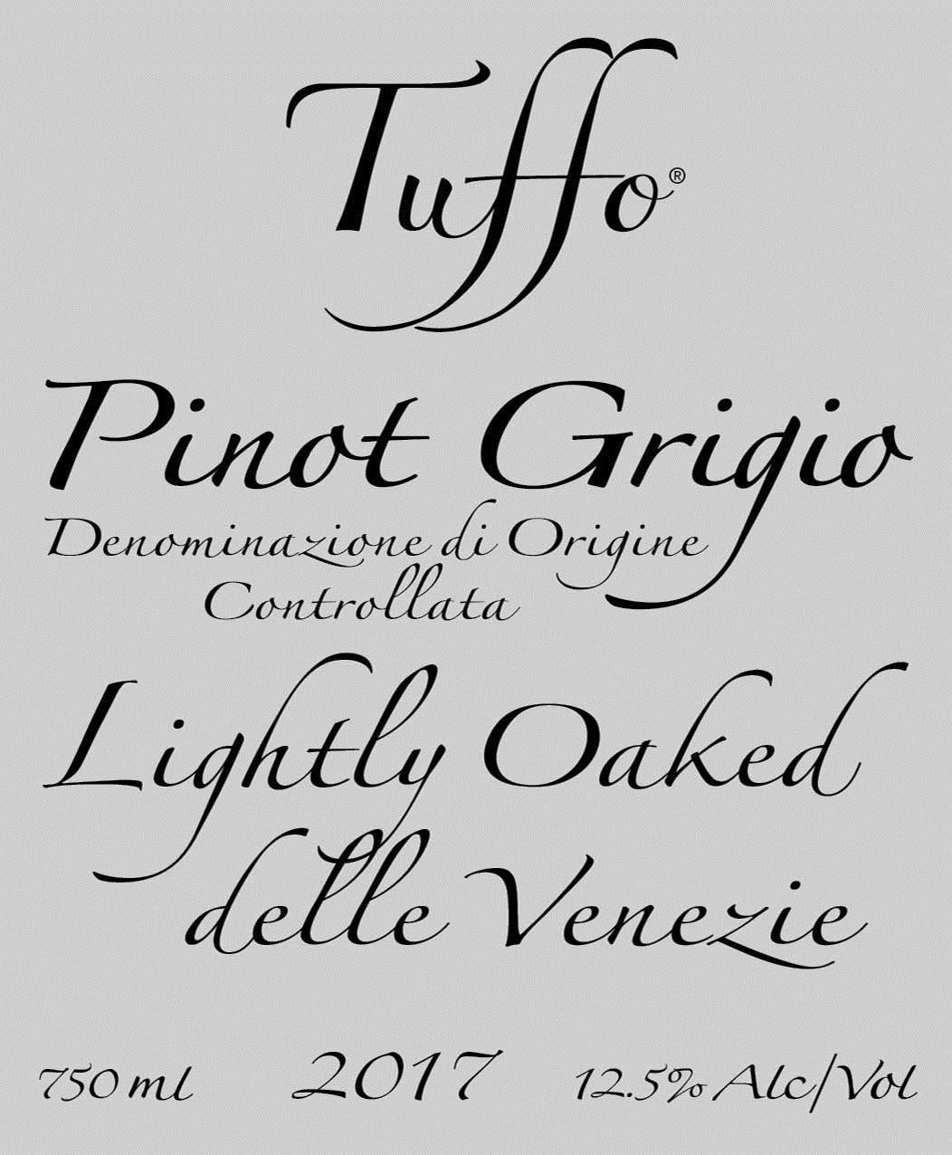 Tuffo Lightly Oaked Pinot Grigio