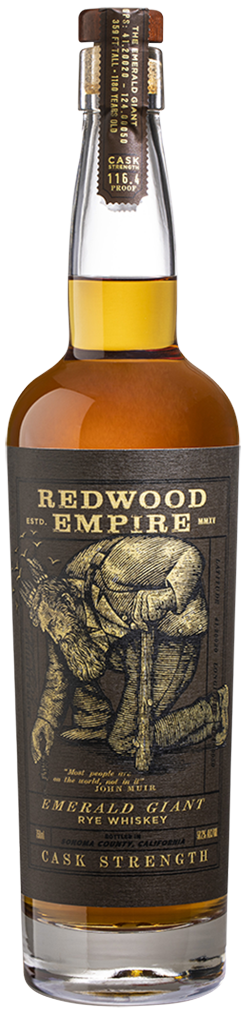 Redwood Empire Emerald Giant Cask Strength Rye Whiskey