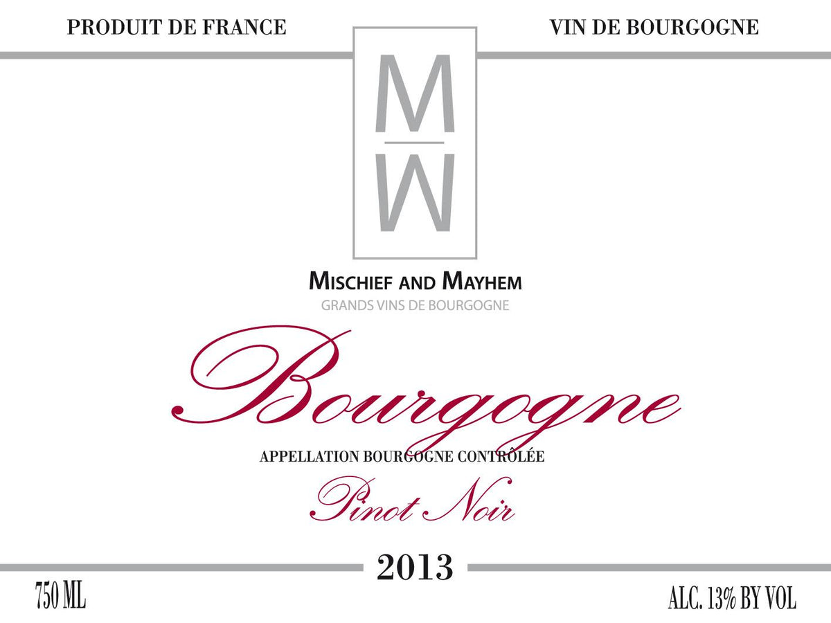 Mischief & Mayhem Pinot Noir