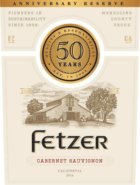 Fetzer 50th Anniversary Reserve Cabernet Sauvignon