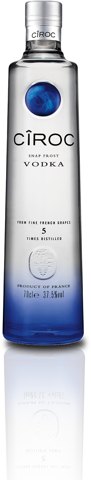Cîroc Snap Frost Vodka (with Glassware)