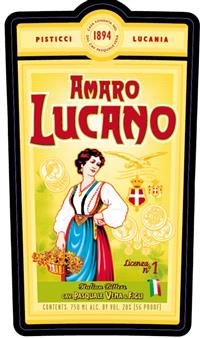 Lucano Amaro Liqueur (with Glass)