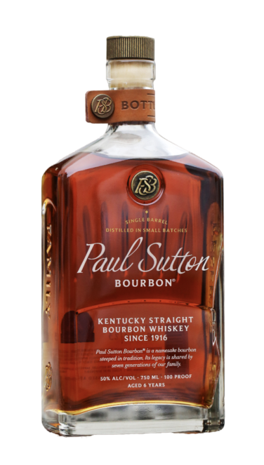 Paul Sutton 6 Year Old Single Barrel Bourbon Whiskey