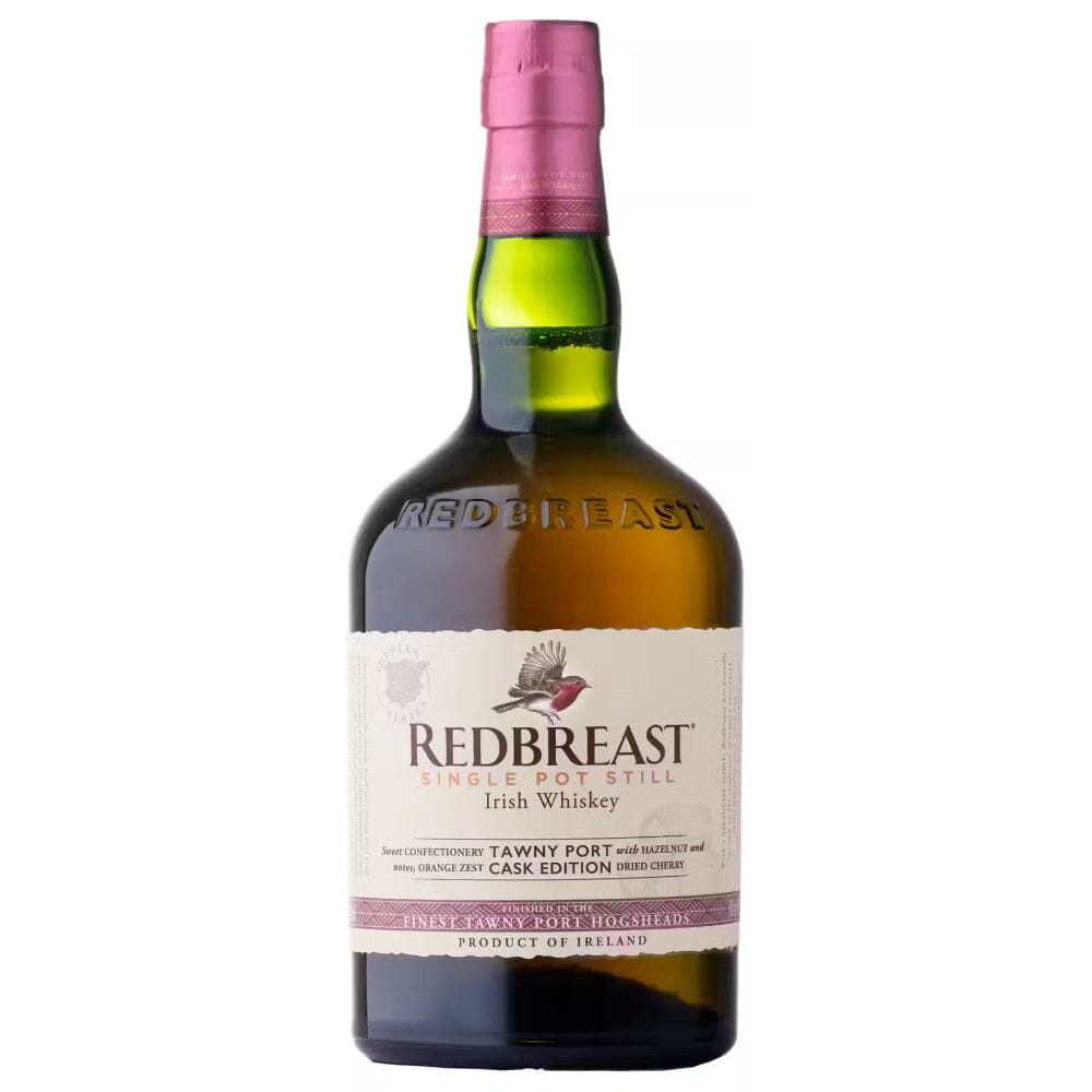 Redbreast Whiskey Iberian Series Tawny Port Cask Edition Finished Finest Tawny Port Hogsheads Single Pot Still Whisky