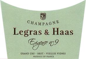 Legras & Haas Champagne Grand Cru Brut Exigence Ndeg9 Vieilles Vignes