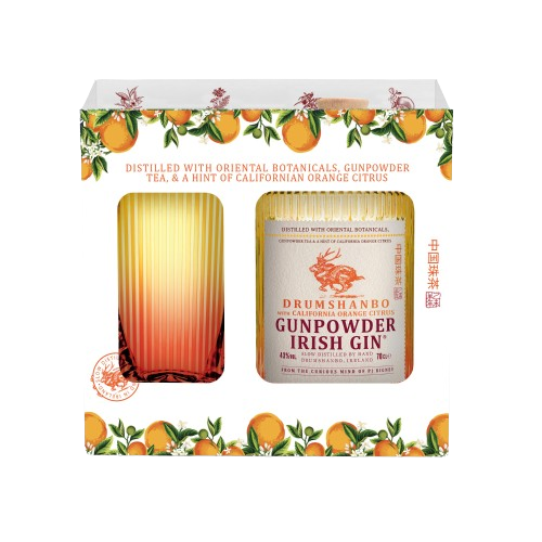 Gunpowder Irish Gin California Orange Citrus (w/ Glass)