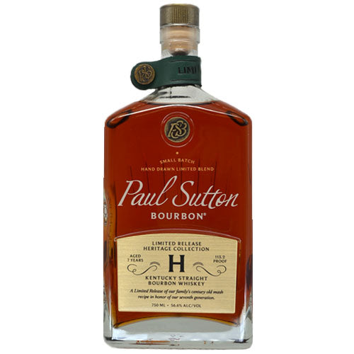 Paul Sutton Limited Release Heritage Collection 7 Years Old Kentucky Straight Bourbon Whiskey 113.2 Proof